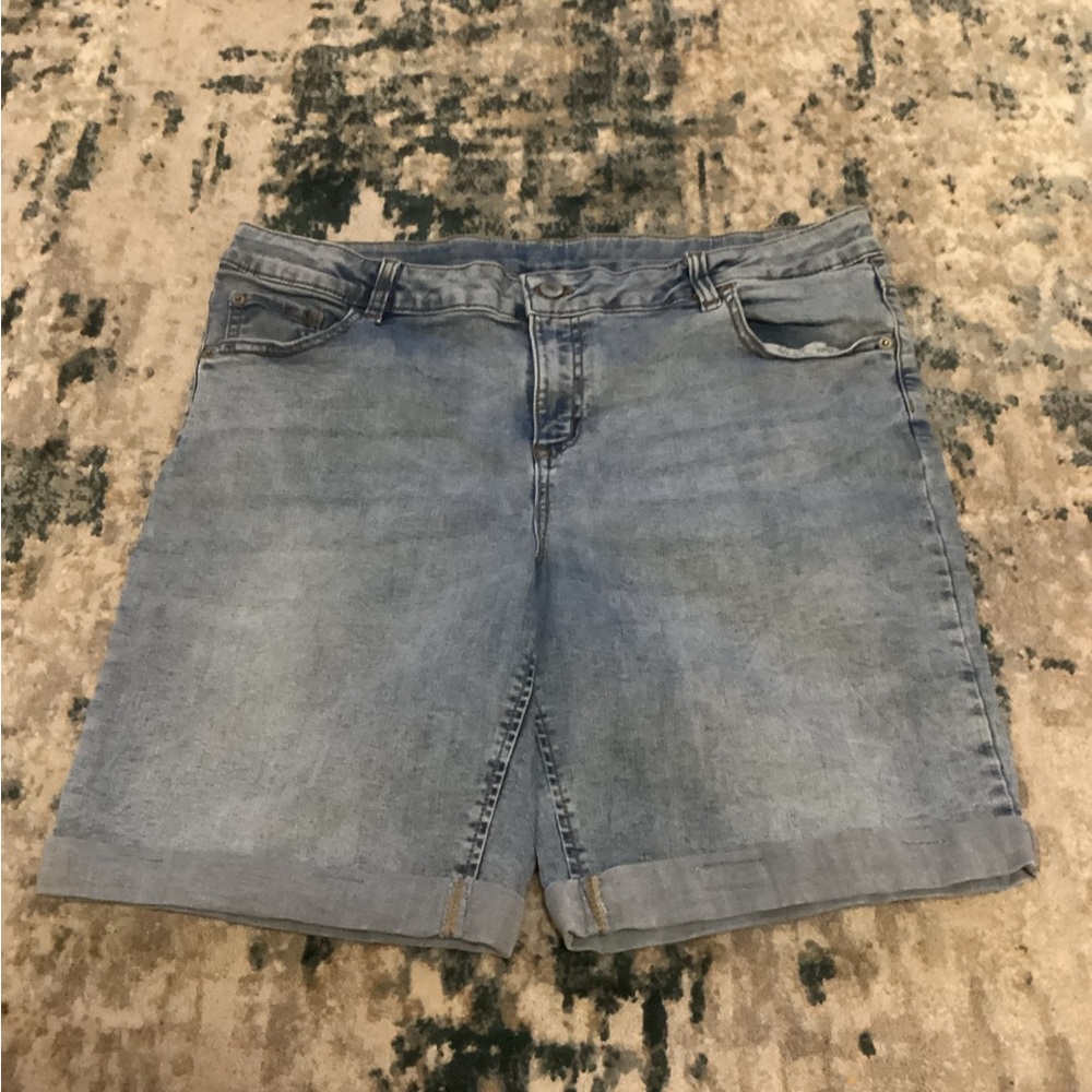 Classic Blue Denim Kids Shorts